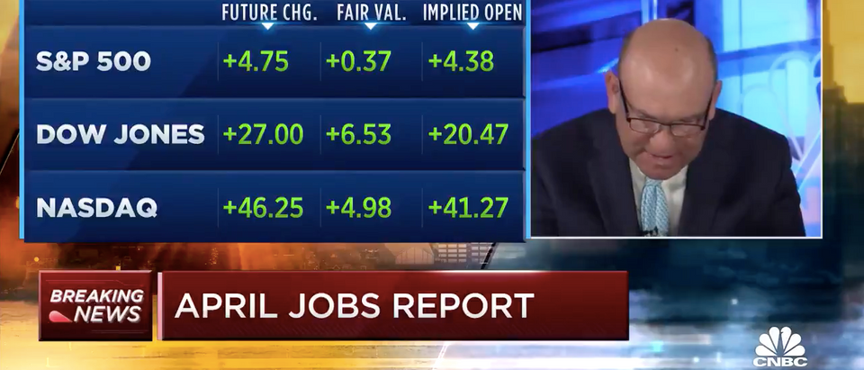 The April Jobs Numbers Were So Bad That CNBC's Steve Liesman Thought It Was A Typo