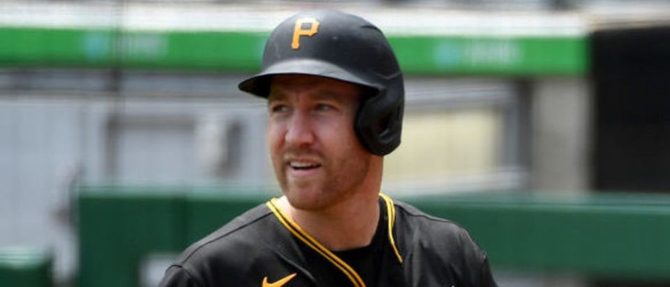 Pittsburgh Pirates' Todd Frazier (99) during the third inning of a