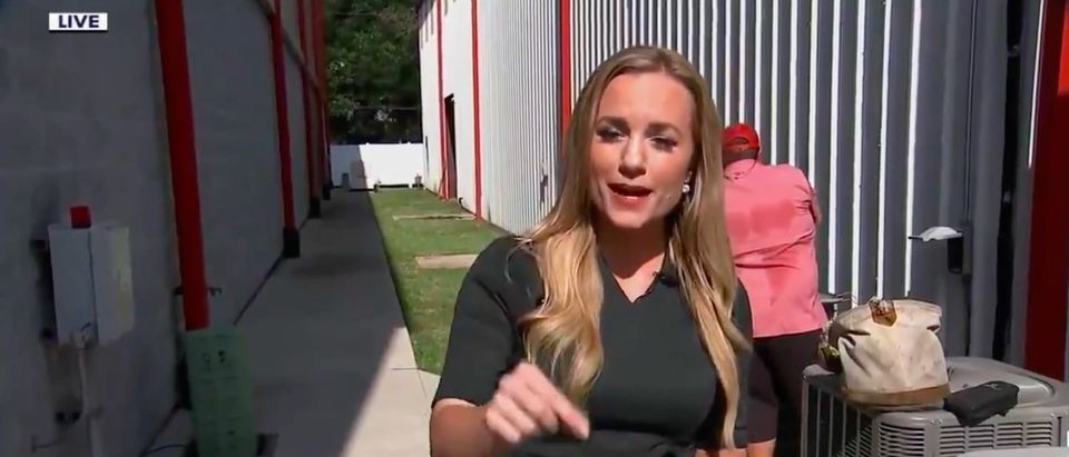 A local Fox reporter in Houston revealed she will release recordings of her coworkers who were muzzling her. Screenshot. Twitter @EricSpracklen.