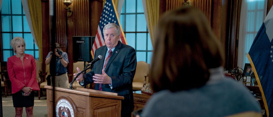 Missouri Gov. Mike Parson Holds Press Conference On Planned Parenthood License
