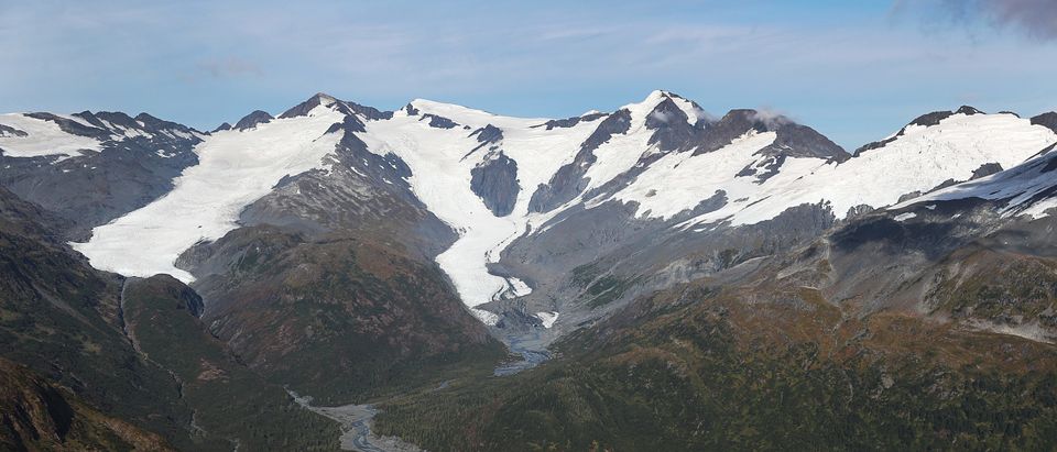 Wolverine Glacier In Alaska