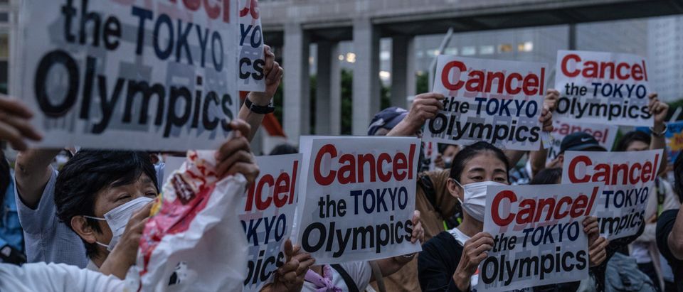 Anti-Olympics Protesters Rally In Tokyo