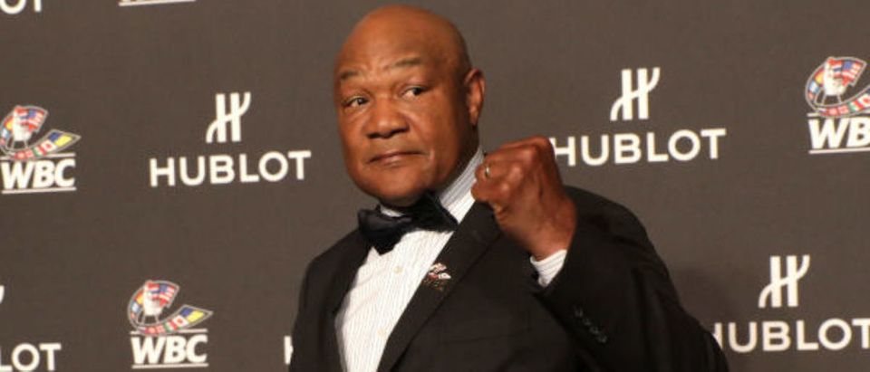 LAS VEGAS, NEVADA - MAY 03: George Foreman attends the Hublot x WBC "Night of Champions" Gala at the Encore Hotel on May 03, 2019 in Las Vegas, Nevada. (Photo by Roger Kisby/Getty Images for Hublot)