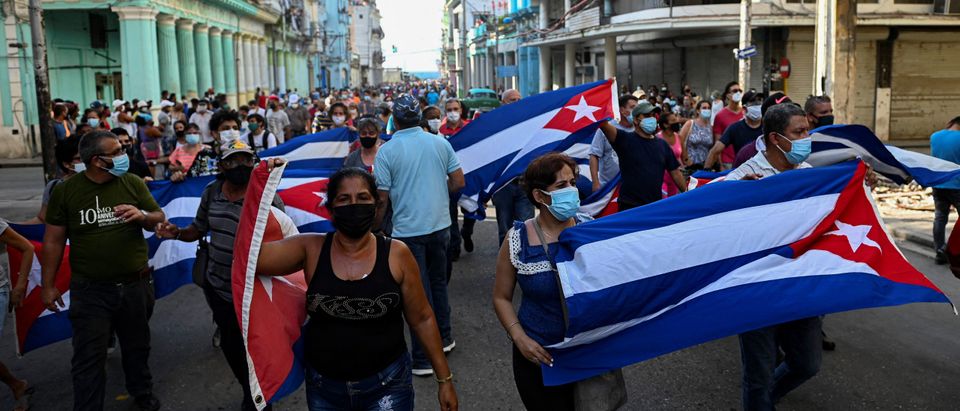CUBA-POLITICS-DEMONSTRATION-DIAZ-CANEL