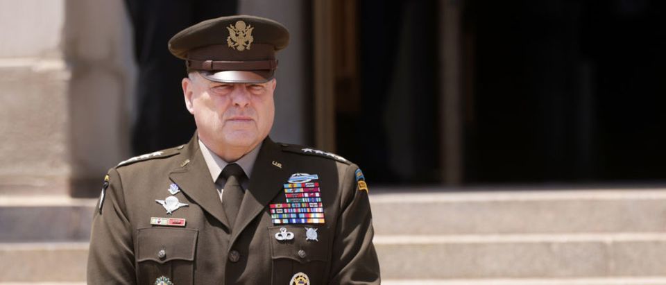 General Milley Hosts Honor Cordon For Israeli Defense Chief Gantz At The Pentagon