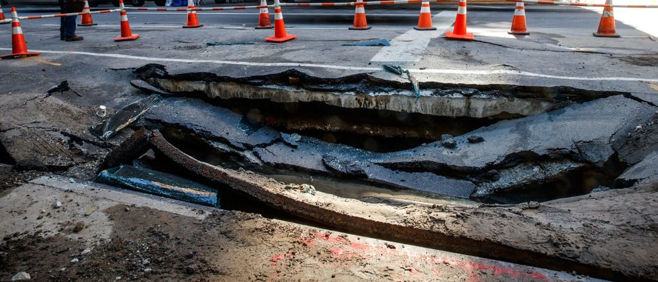 Sinkhole In NYC From August 2016