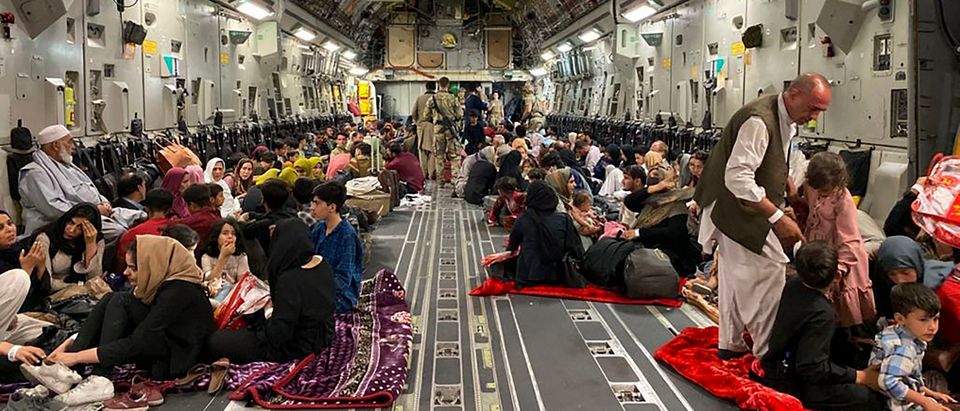Evacuation Flight Afghanistan Getty