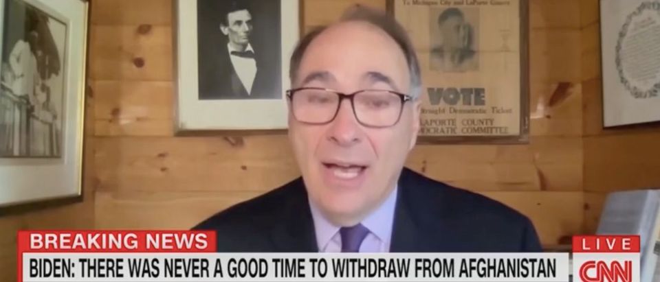 David Axelrod appears on "The Lead" with Jake Tapper. Screenshot/CNN