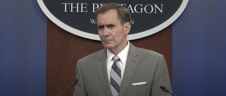 Pentagon press secretary Jack Kirby leads briefing on Afghanistan