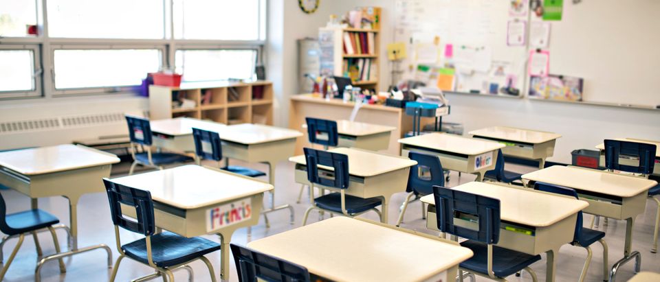 Classroom center without children or a teacher [Lopolo/Shutterstock]