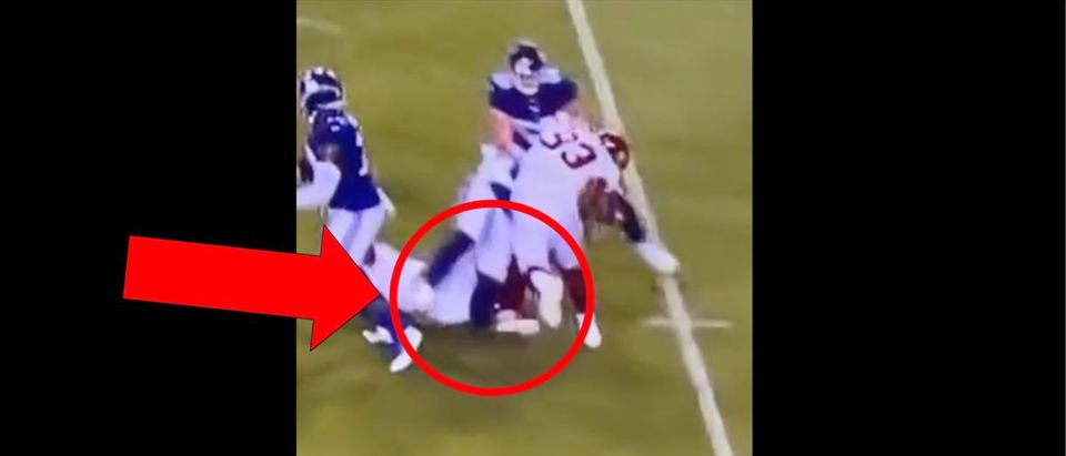 Nick Gates injury update: Giants lineman suffers gruesome leg injury vs.  Washington