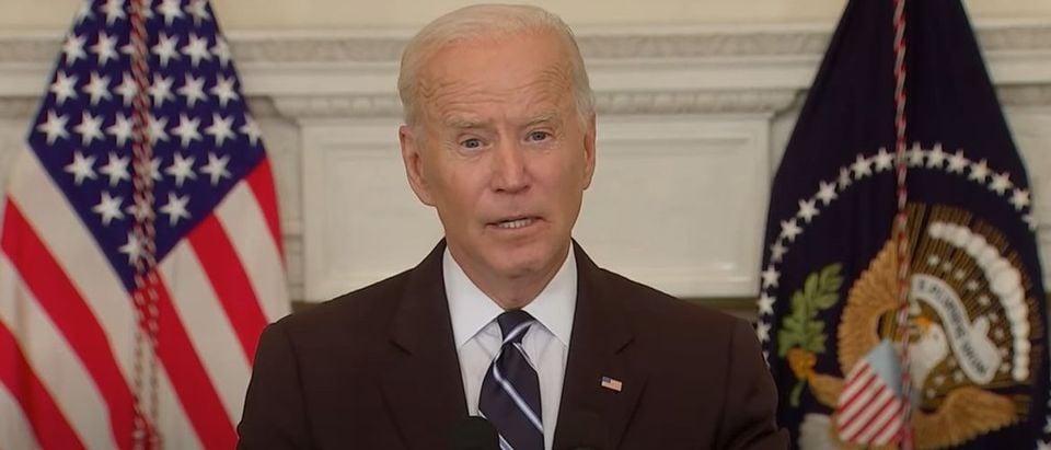 President Joe Biden speaks at a press briefing [Youtube Screenshot PBS NewsHour]