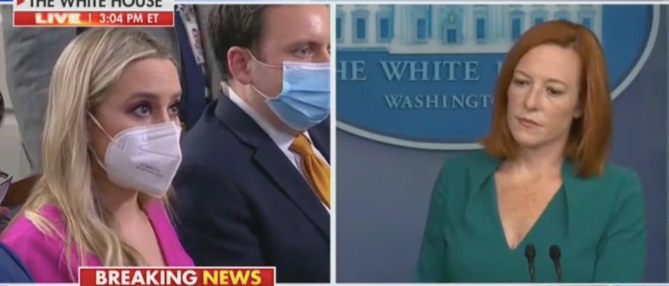 White House press briefing. Screenshot/Fox News