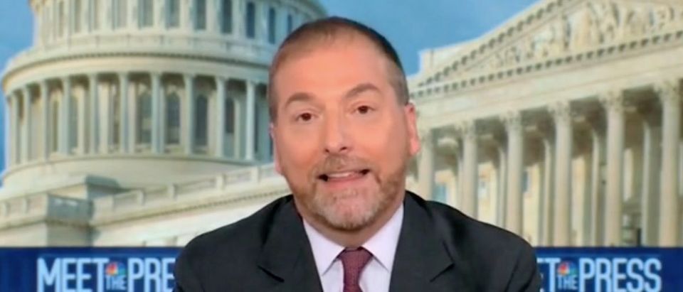Chuck Todd appears on "Sunday Today." Screenshot/MSNBC