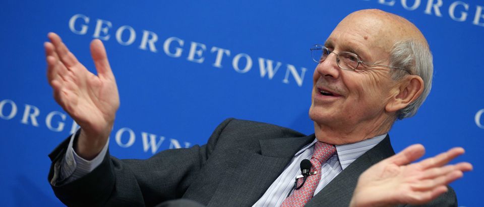 Supreme Court Justice Breyer Speaks At Georgetown Law Center Forum