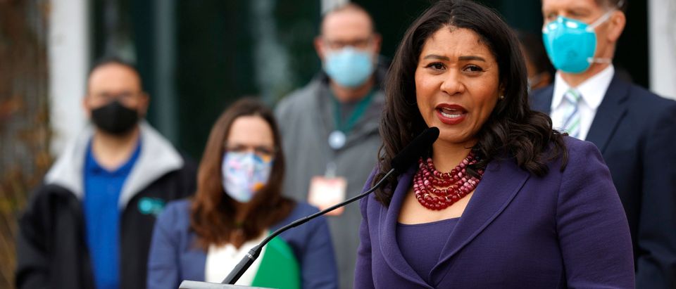 San Francisco Mayor London Breed And Essential Workers Mark One-Year Since Covid Lockdowns In Bay Area