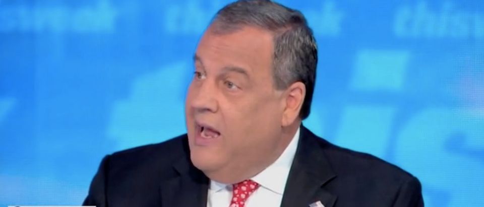 Chris Christie appears on "This Week." Screenshot/ABC