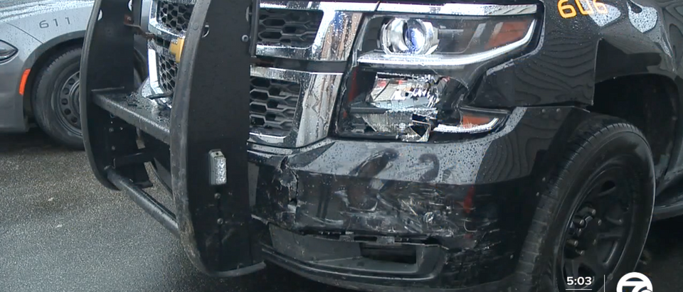 Pastor Jones Car Damage