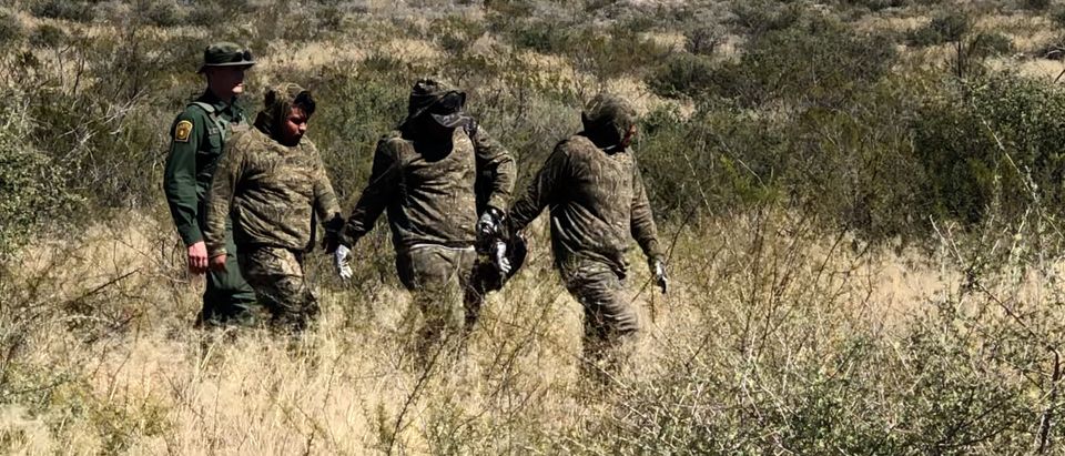 CBP Apprehends Camouflaged Drug Runners