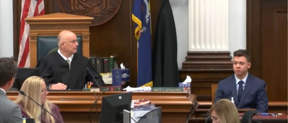 Judge Schroeder Kyle Rittenhouse Thomas Binger Testifying