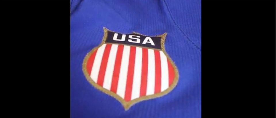 Team USA Uniforms (Credit: Screenshot/Twitter Video https://twitter.com/usahockey/status/1463522889169182728)