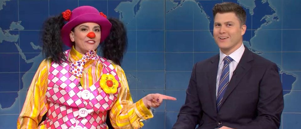 Cecily Strong As Goober The Clown Advocates For Abortion On SNL