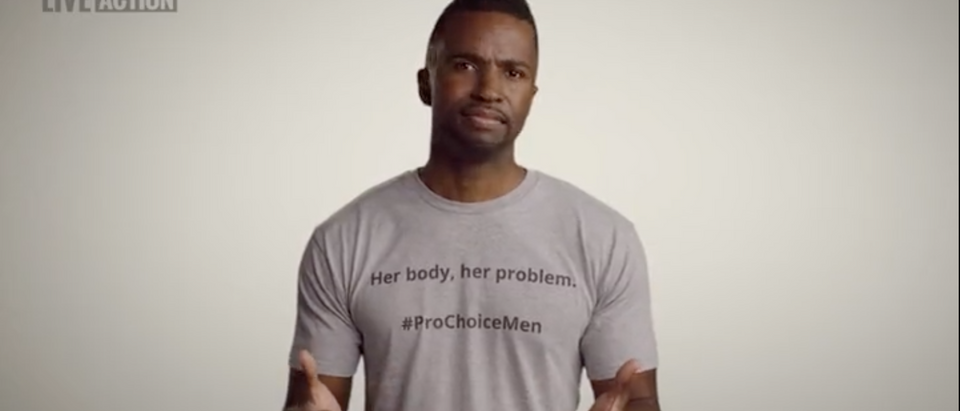 Live Action Ad creenshot Pro Choice Men