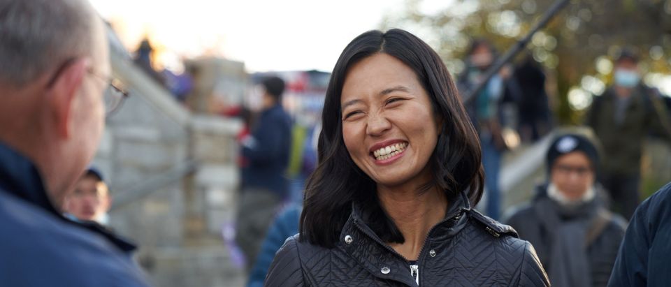 Boston Mayoral Candidate Michelle Wu Votes And Holds Election Night Event