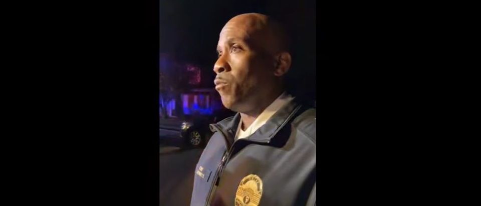 Clayton County Police Chief Kevin Roberts briefs reporters on a deadly police-involved shooting in Georgia [Facebook Screenshot Clayton County Police Department]