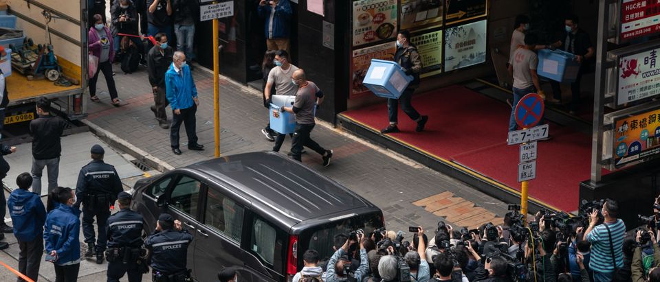 HK Police Raid Stand News