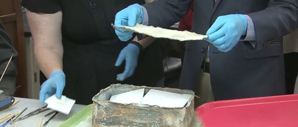 Contents of time capsule removed from Robert E. Lee statue pedestal revealed