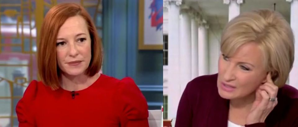 White House Press Sec. Jen Psaki appears on MSNBCs Morning Joe [MSNBC/Screenshot]