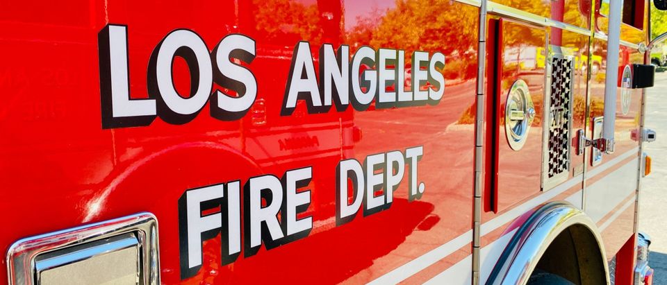 Los Angeles Fire Department truck [Shutterstock/ZikG]