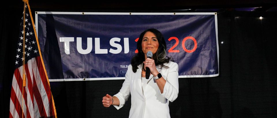 Democratic Presidential Candidate Tulsi Gabbard Holds Super Tuesday Primary Night Event In Detroit