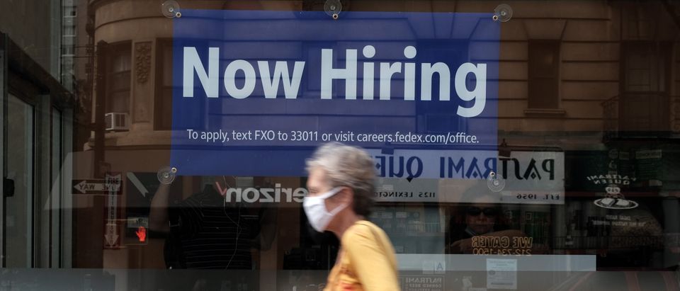 Weekly Unemployment Claims Fall To Pandemic Low