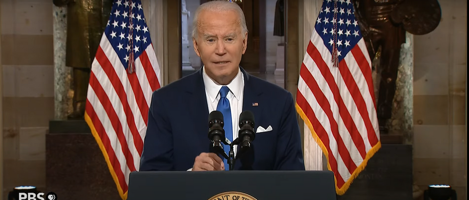 President Joe Biden. Screenshot/YouTube/PBS Newshour