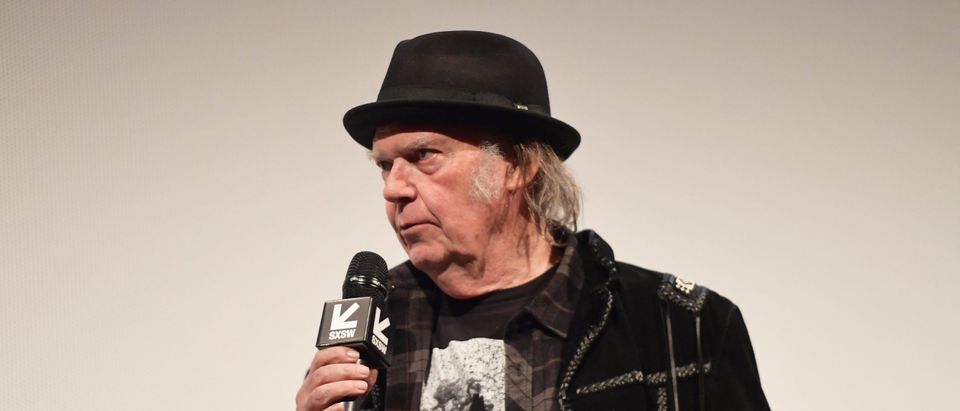 AUSTIN, TX - MARCH 15: Neil Young attend the "Paradox" Premiere 2018 SXSW Conference and Festivals at Paramount Theatre on March 15, 2018 in Austin, Texas. (Photo by Matt Winkelmeyer/Getty Images for SXSW)