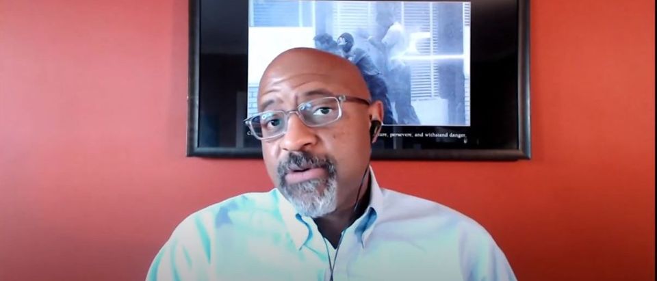 Roy Austin, Facebook civil rights vice president. (Screenshot/YouTube/ABLE Project - Georgetown IPP)