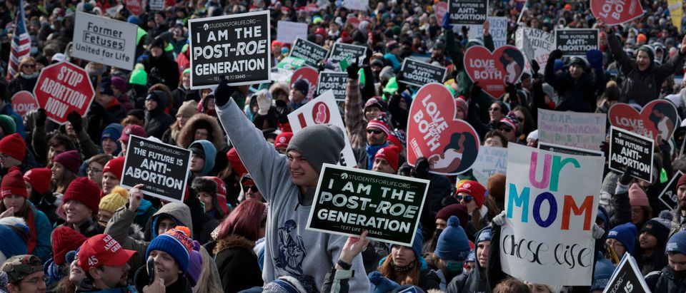 Annual Pro Life Gathering, The March For Life Takes Place In Washington, D.C.