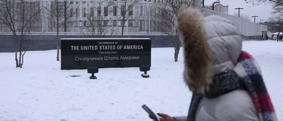 US Moves Ukraine Embassy Out Of Kyiv Due To 'Dramatic' Russian Troop Buildup