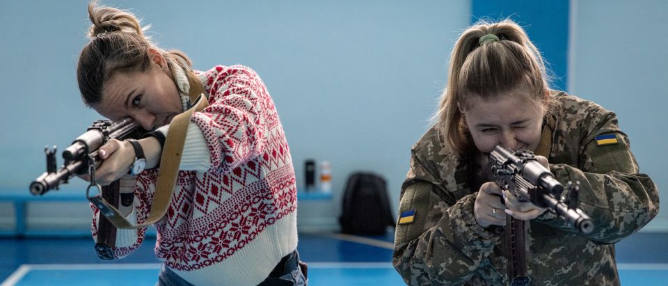 Civilians Continue Combat And Survival Training Amid Fears Of Russian Military Action