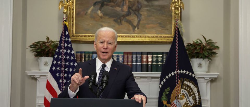 President Biden Delivers Update On Situation With Russia And Ukraine