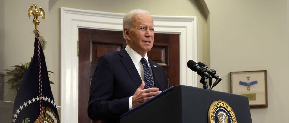 President Biden Delivers Update On Situation With Russia And Ukraine