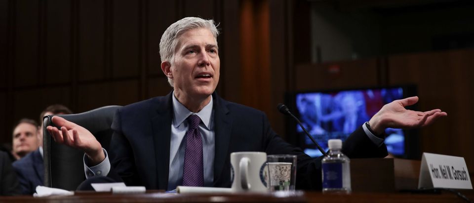 Senate Holds Confirmation Hearing For Supreme Court Nominee Neil Gorsuch