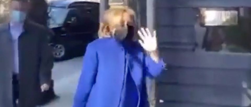 Hillary Clinton confronted