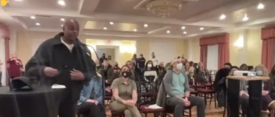 Comedian Dave Chappelle addresses Yellow Springs village council over affordable housing [Twitter Screenshot NYC South Paw]