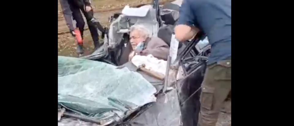 DRIVER CRUSHED UKRAINE
