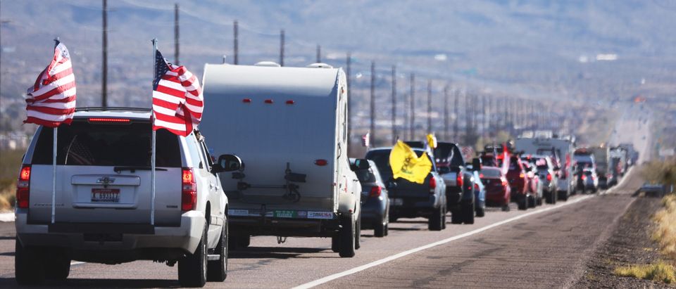 Convoy Of Truckers Begins Cross-Country Trip To Protest COVID-19 Mandates
