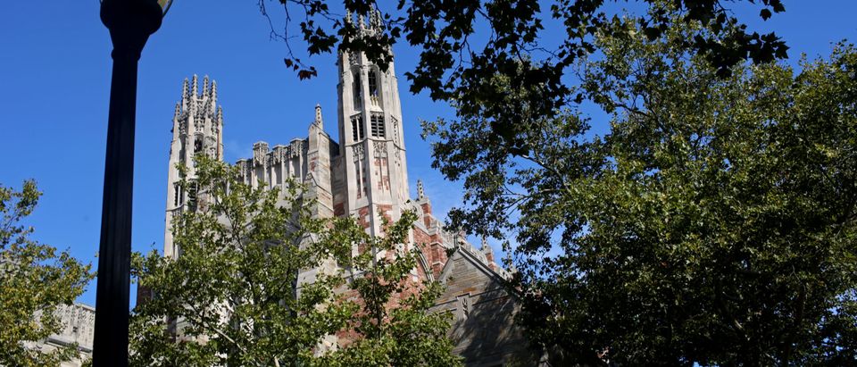 Students On Campus Of Yale University Watch Senate Hearing With Supreme Court Nominee Brett Kavanaugh And Dr. Christine Blasey Ford