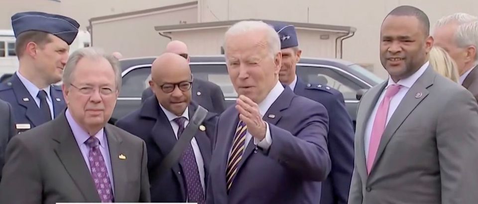 Pres. Joe Biden said Russia is responsible for rising gas prices and noted there's not much he can do. (Screenshot Fox News, Your World)